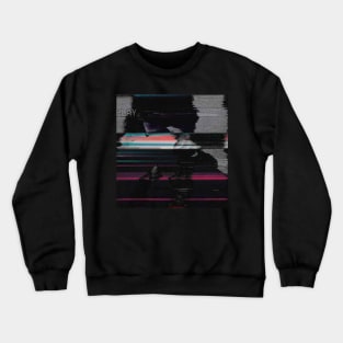 Vaporwave glitch Crewneck Sweatshirt